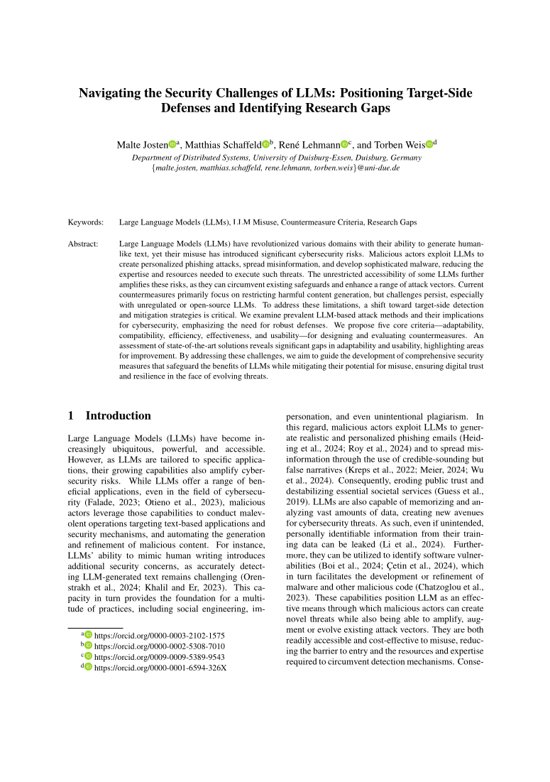 Publication: Investigating the Effectiveness of Bayesian Spam Filters in Detecting LLM-modified Spam Mails